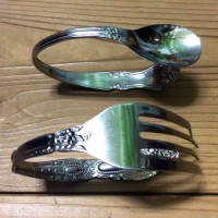 "Myフォーク&Myスプーン持参ﾃﾞｽ"　500yen(バラ売り)